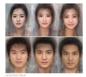 日本、中国、韓国の美男・美女