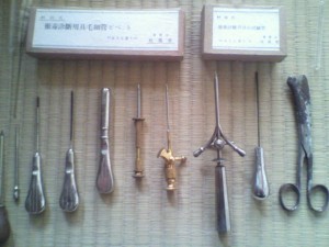 大正時代の手術器具